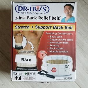 LIKE NEW Dr. Ho's 2-in-1 Back Relief Belt